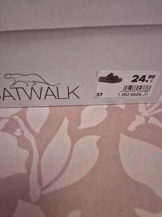 Chanclas Catwalk negras