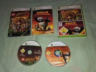 Xbox 360: Lego Indiana Jones y Kung Fu Panda
