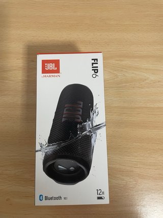 Altavoz JBL Flip 6 Negro