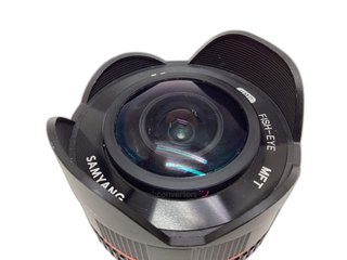 objetivos samyang samyang 7.5mm f/3.5 umc fish-eye mft para micro 4/3