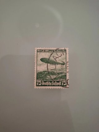 Sello III Reich 1936 Zeppelin
