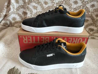 Scarpe Puma Grounded Perf nere e gialle