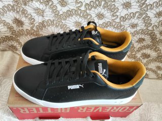 Scarpe Puma Grounded Perf nere e gialle