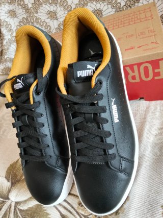 Scarpe Puma Grounded Perf nere e gialle