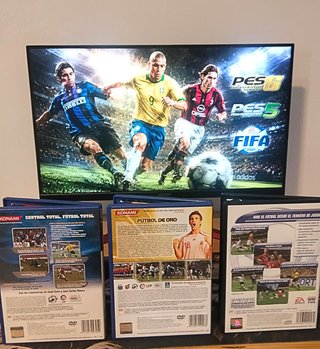 🇪🇸 Pack 3 Juegos PS2: PES 6 + PES 5 + FIFA 2001