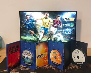 🇪🇸 Pack 3 Juegos PS2: PES 6 + PES 5 + FIFA 2001