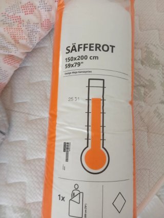 Funda de colchón SÄFFEROT 150x200