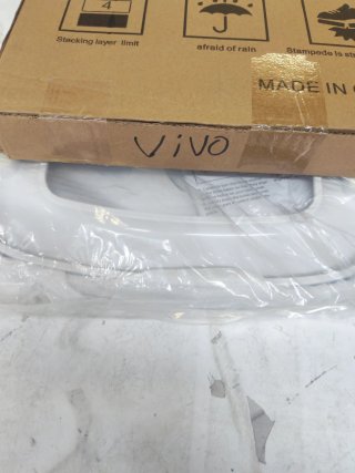 Asiento de inodoro cuadrado cierre suave