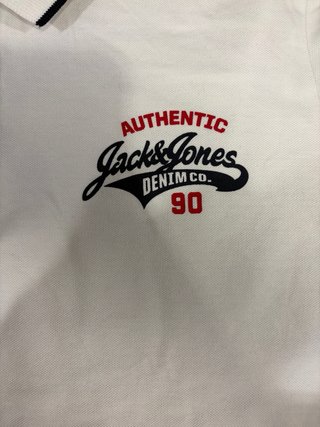 Polo Jack & Jones blanco