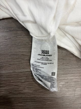 Polo Jack & Jones blanco