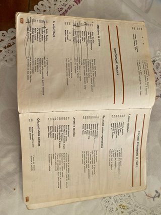 Vecchio libro di antologia per le scuole medie