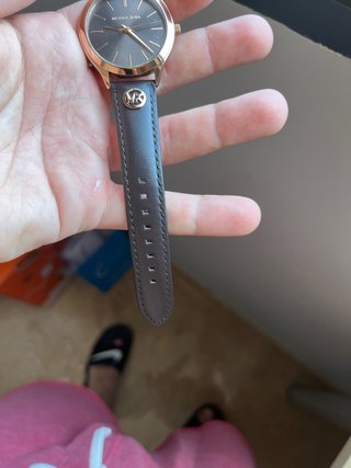 Reloj Michael Kors Slim Runway Marrón/Dorado