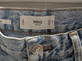 Pantalón corto vaquero Mango Talla M