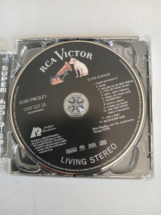 CD Elvis Presley - Elvis Is Back! Super Audio
