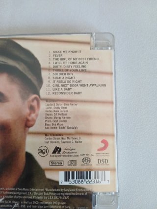 CD Elvis Presley - Elvis Is Back! Super Audio