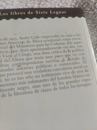 Viaje al Congo de André Gide
