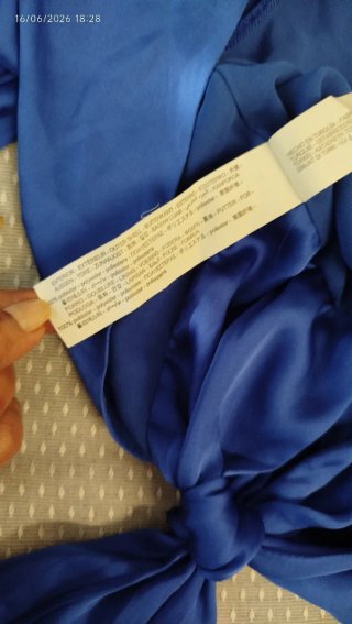 Zara Top Bluette Taglia M