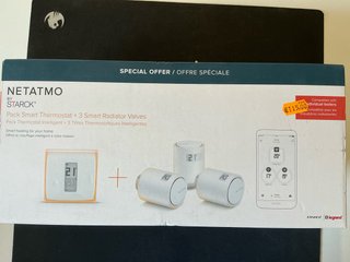 Pack Termostato Inteligente Netatmo