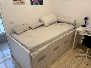 Cama nido con cajones y colchones