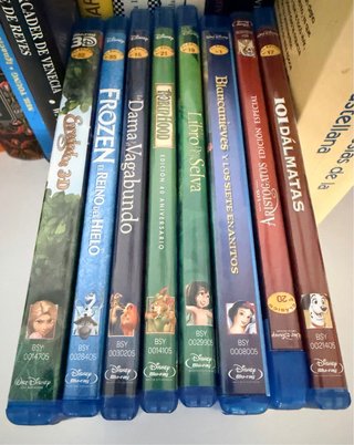 Pack 8 Clásicos Disney Blu-ray