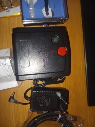 Aerógrafo con compresor y kit limpieza