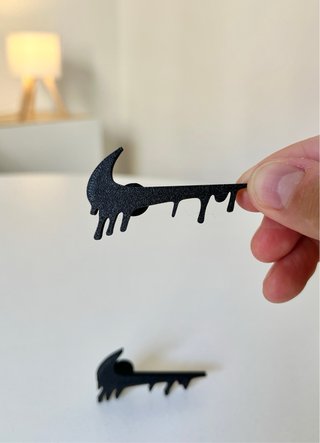 Pin Negro para Crocs