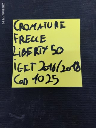 Cromature Frecce Piaggio Liberty 50 iGet