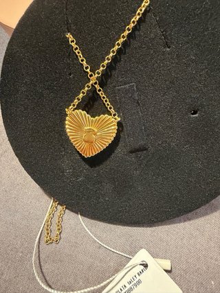 Collar Corazón Tous Baño Oro 18kt Plata