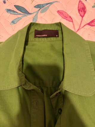 Camisa VERO MODA verde mujer Talla M