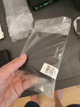 Portafoglio Uomo Calvin Klein Nero