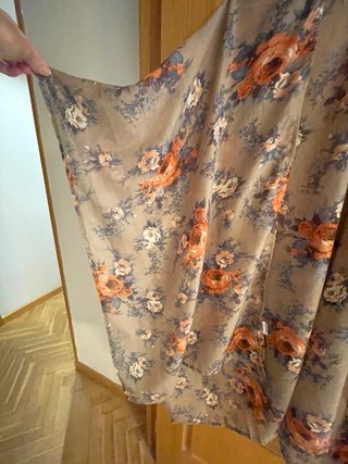 Capa/kimono estampado floral