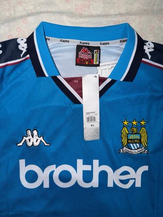 Camiseta Manchester City Retro