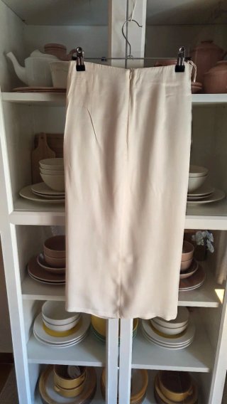 Falda Zara Beige Talla XS