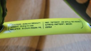 Raqueta Wilson BLX Pro Tour 96