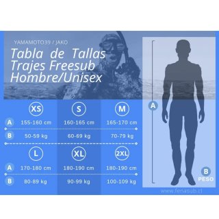 Traje de pesca submarina