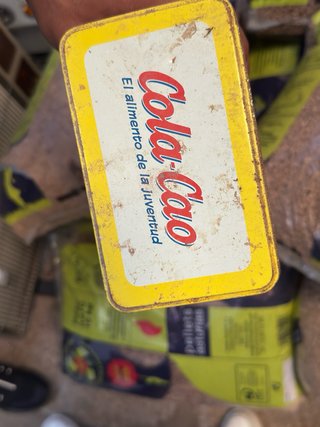 Lata antigua Cola-Cao