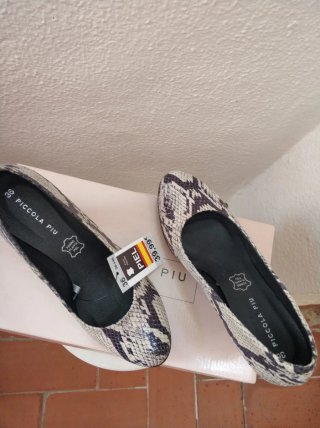 Zapatos Piccola Piu Piel Nuevos