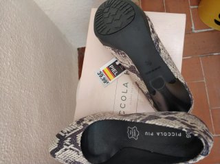 Zapatos Piccola Piu Piel Nuevos