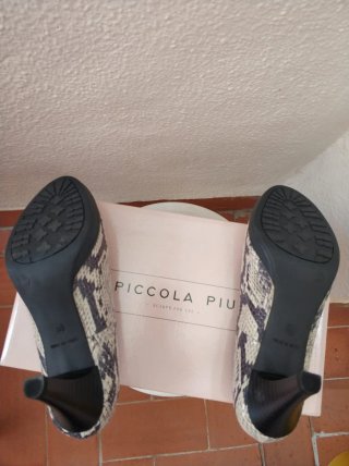 Zapatos Piccola Piu Piel Nuevos