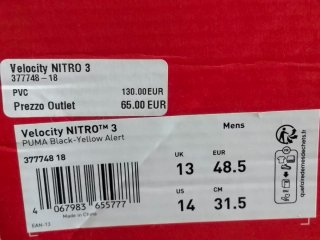 Puma Velocity Nitro 3 Scarpe da Corsa  taglia 48.5