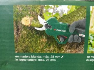 Tijeras Podar Recargable PARKSIDE 20V