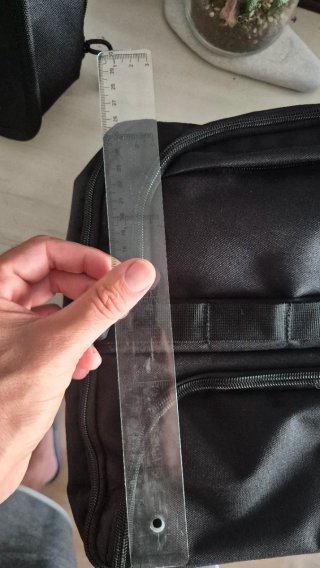 Zaini per camper con finestra nera