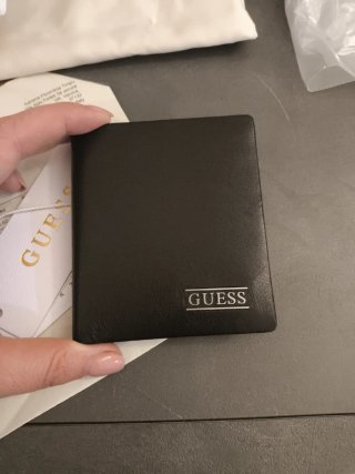 Portafoglio Guess uomo nero