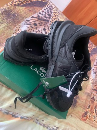 Zapatillas Lacoste Negras