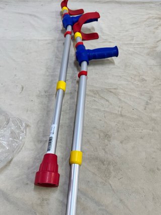 PEPE Mobility Muletas Niño Regulables Aluminio (x2