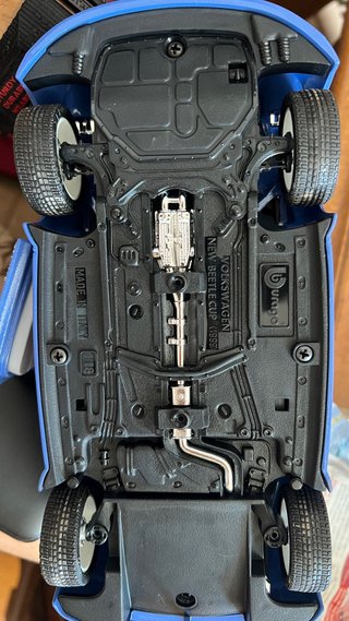 Maqueta New Beetle Cup Azul 1/18