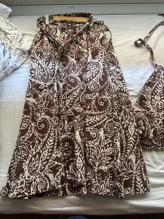 Conjunto Zara Falda y Top Estampado