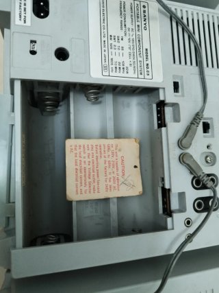 Boombox Sanyo C3
