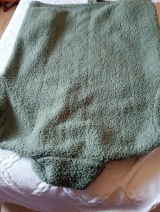 Chaqueta polar verde oliva
