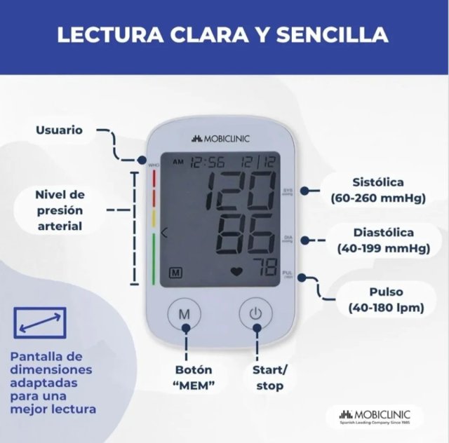 Tensiometro Brazo Mobiclinic